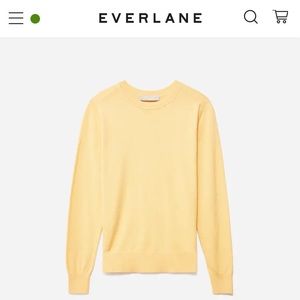 EVERLANE organic cotton sweater - yellow